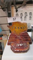 Vintage Ceramic Texas Ashtray