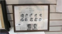 1940 Fingerprint Wanted Poster Huntsville, TX