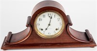 Eight Day Sessions Tambour Mantle Shelf Clock