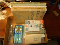 Antique Children's Books & Collector Spoons