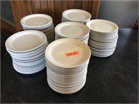 Dozen 9" Browne Side Plates