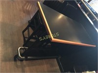 24 x 4' Bar Table w/ Foot Rail
