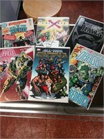 Lot of 6 assorted Marvel and DC Comics