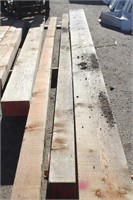 Rough cut timber