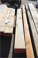 Rough cut timber