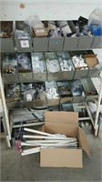 Parts bin shelf and misc