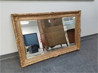 IMPRESSIVE GOLD LEAF LARGE WALL MIRROR