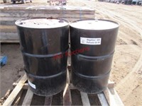2-55 Gallon Barrels of Mega Flow Hydraulic Oil