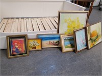 LARGE LOT OF ORIGNAL ART BY FRACES JAMIESON