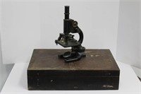 Vintage Chemistry Set Microscope in