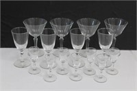 Selection of Clear Glasses in