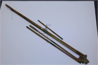 Antique Wood Rifle Cleaning Rods