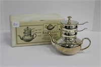 Raj Silver Tone Teapot in Original Box from