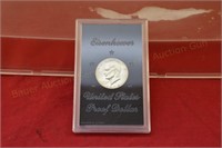 1974s Ike Proof Silver Dollar