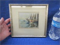 small C. Curry Bohm painting (1894-1971)