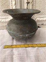 Old Copper Spittoon