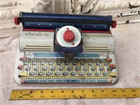 Vintage Metal Toy Junior Typewriter