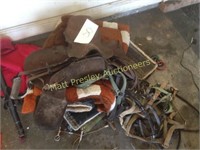LOT OF HORSE TACK AND SADDLE
