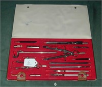 ICS CENTRAL drafting set in a plastic case