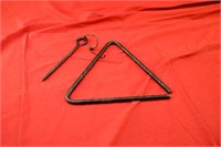 Cast Iron Triangle Dinner Bell