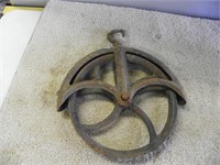 9" cast well pulley