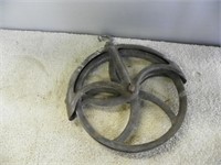10.5" cast well pulley