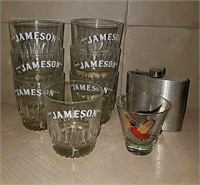 JAMESON IRISH WHISKEY GLASSES