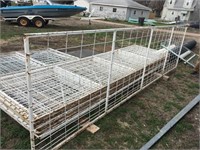 16' sq. tubing combination panels w/14' gate