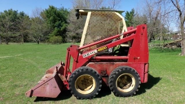 John Deere Tractor , Implements &  Gehl Skidsteer