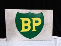 Affiche métallique "BP", 36x24x1po.