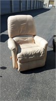 PINK LEATHER RECLINER