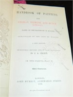 1879 HANDBOOK OF PAINTING GERMAN, FLEMISH, AND