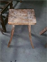 Wooden stool