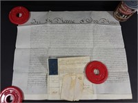 Document historique de chevalier.