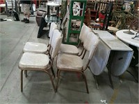 50's  table and 4 chairs