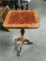 Inlaid side table