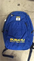 Subaru backpack