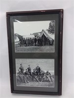 Paire de photographies 1862