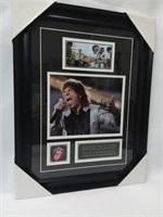 Photographie signée de la main de Mick Jagger