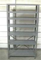 Medium Metal Shelf Unit 29.75" X 11.5" X 56" Tall