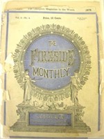 1879 Leslie Fireside Monthly Magazine