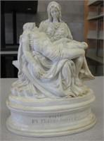 9.5" Tall "Pieta" Michelangelo Sculpture