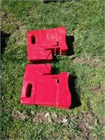 Set of 6 IH Front Weights