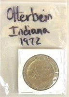 1972 Otterbein Indiana Centennial Coin