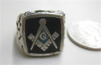 Ege 1989 Masonic Ring