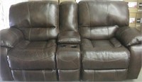 Double Rocking Recliner With Console