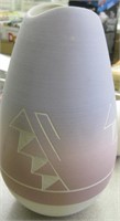 8" Tall Southwest Pottery Vase - Signed