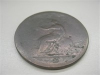 1806 King George III British Large Penny
