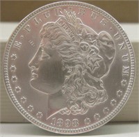 1898 Silver Morgan Dollar - Philadelphia Mint