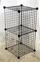 Double Wire Cube Modern Storage Shelves